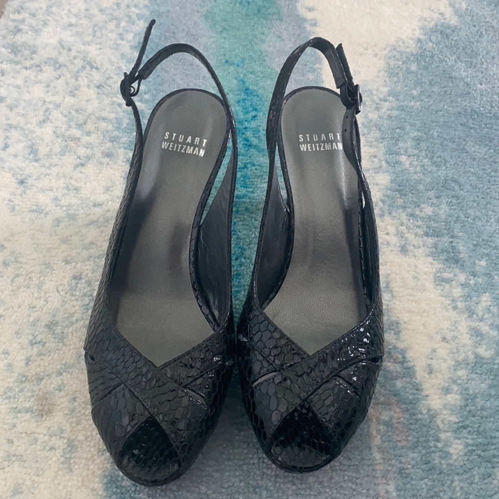 Stuart Weitzman black heels